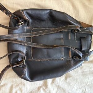 Ladies Patricia Nash Leather Backpack